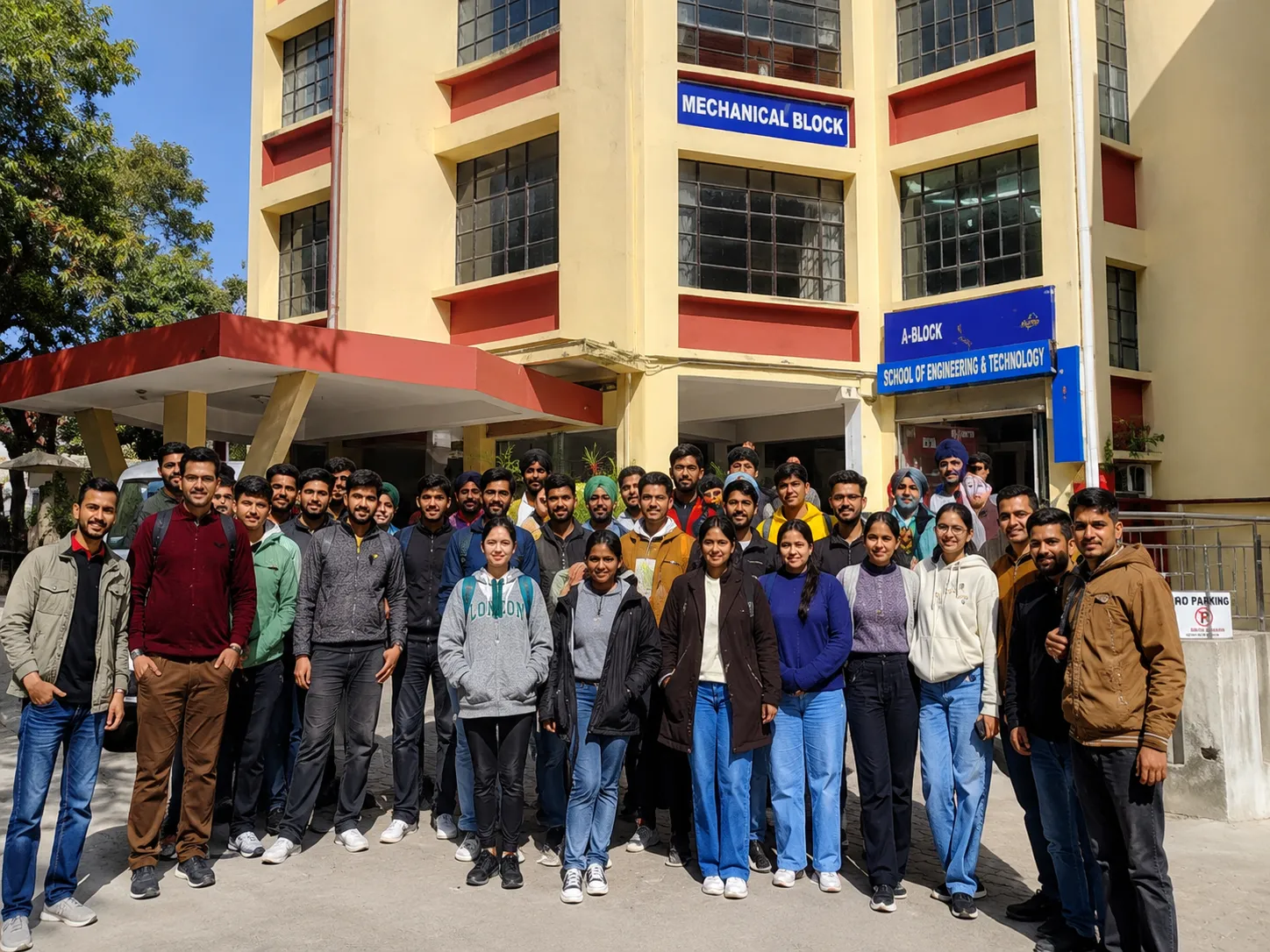 Visit: The M.Sc. Mathematics department and School of Mechanical Engineering conducted a visit to Himachal Pradesh University, Shimla and Indian Institute of Advanced Study. The visit was a memorable experience for the students. They had a great time exploring the campus and Advanced Study and learning about various aspects. The visit also included a tour of the university campus and facilities. After that, the students were taken to a temple Sankat Mochan to seek blessings. The students thoroughly enjoyed the visit and appreciated the efforts put in by the teachers for organizing it. It was a great opportunity the students to gain practical exposure.
