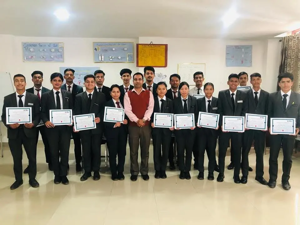 The School of Hospitality, Bahra University organized a Certificate Distribution Ceremony to recognize and celebrate the successful completion of the programme by its students. The ceremony acknowledged their dedication, hard work, and commitment to professional excellence. Certificates were presented by distinguished guests and faculty members, encouraging students to continue their pursuit of knowledge and prepare for rewarding careers in the hospitality and tourism industry.