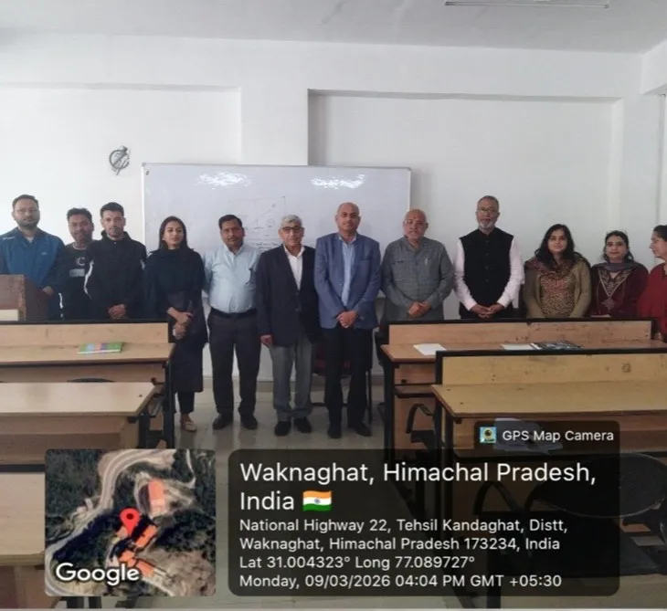The School of Law, Bahra University organized an expert lecture by Ld. Advocate Shri Avinash Rai on 09 March 2026 to provide students with practical insights into the legal profession. The session focused on contemporary legal practices, courtroom advocacy, professional ethics, and the practical application of legal principles in judicial proceedings. Drawing upon his extensive experience, Shri Avinash Rai shared valuable perspectives through real-life case studies and emphasized the importance of legal research, critical thinking, and effective advocacy. The interactive lecture enriched students' understanding of the legal system and inspired them to pursue excellence in the field of law.